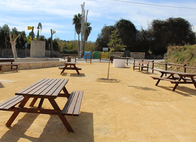 Bancs als Pous de l'Abiar.