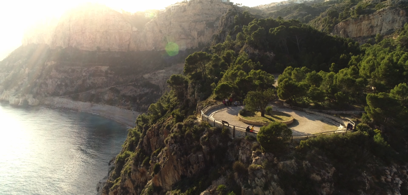 Mirador de la cala dels Testos