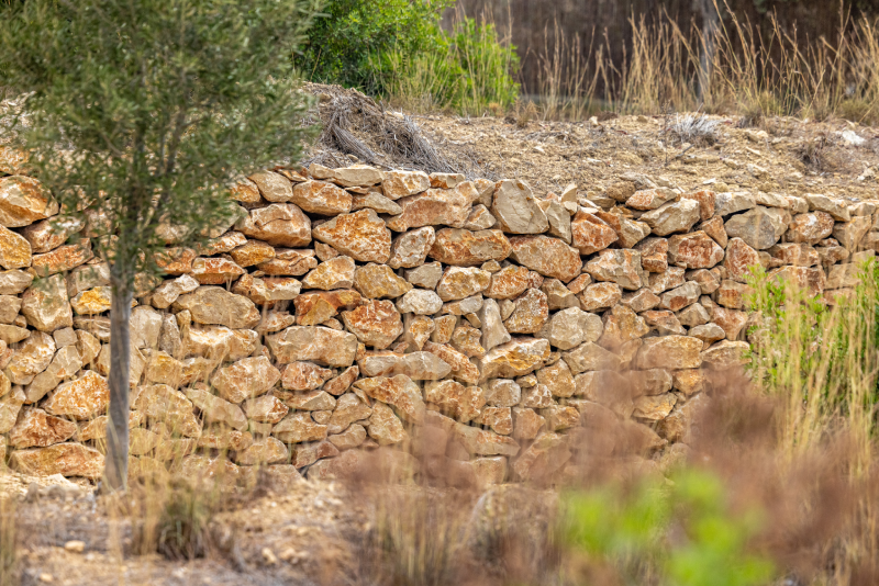 Pedra seca Benitatxell