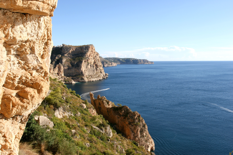 Penya-segats de la costa del Poble Nou